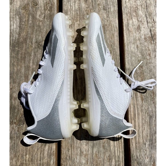 Adidas Adizero Spark J Inline Youth Size 5.5Y 'Pearlized Pack' Football Cleats - Picture 8 of 8